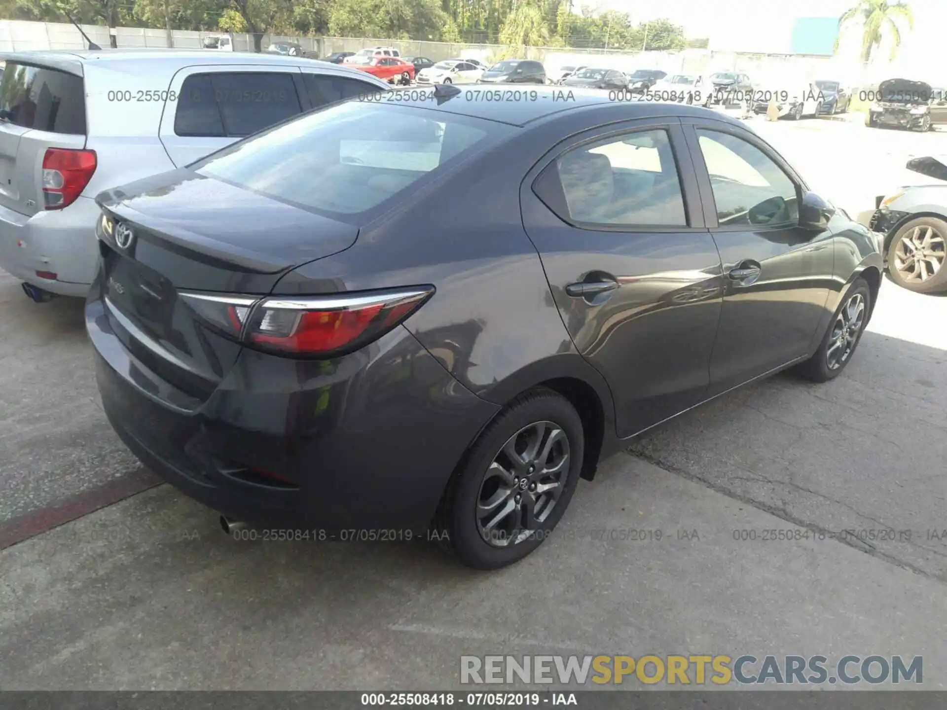 4 Photograph of a damaged car 3MYDLBYV4KY509202 TOYOTA YARIS 2019