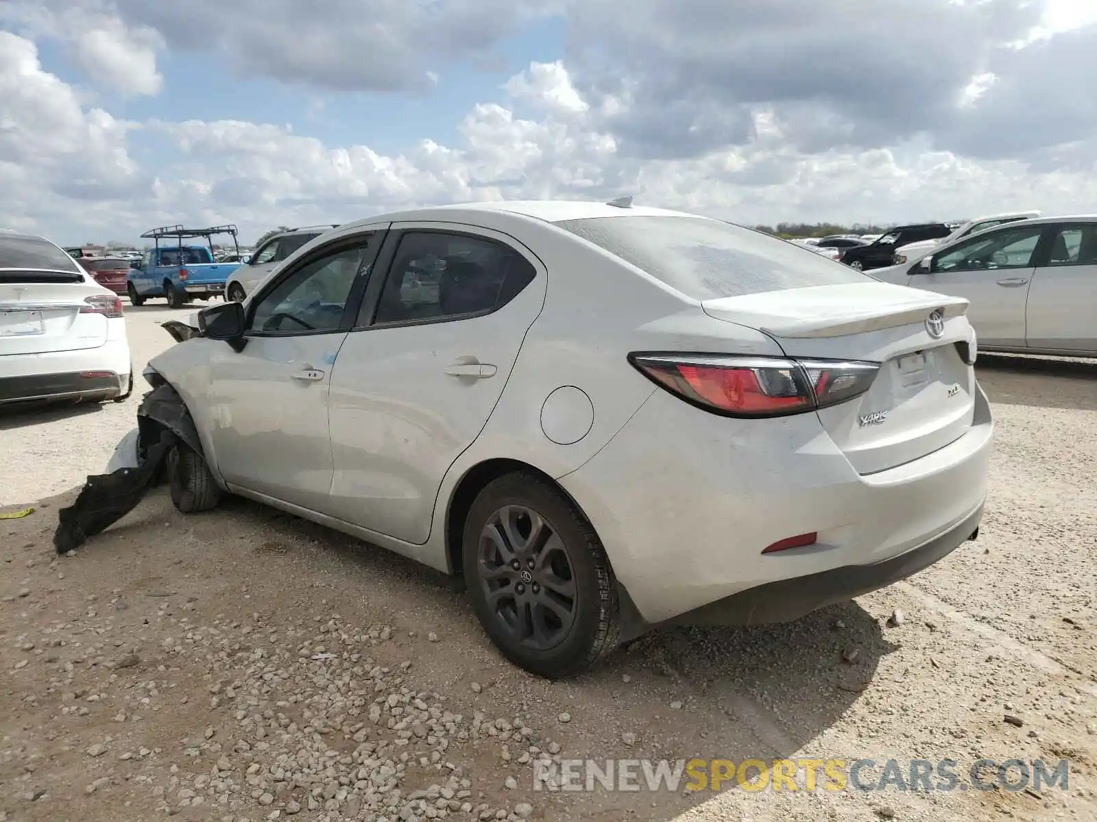 3 Photograph of a damaged car 3MYDLBYV4KY510446 TOYOTA YARIS 2019