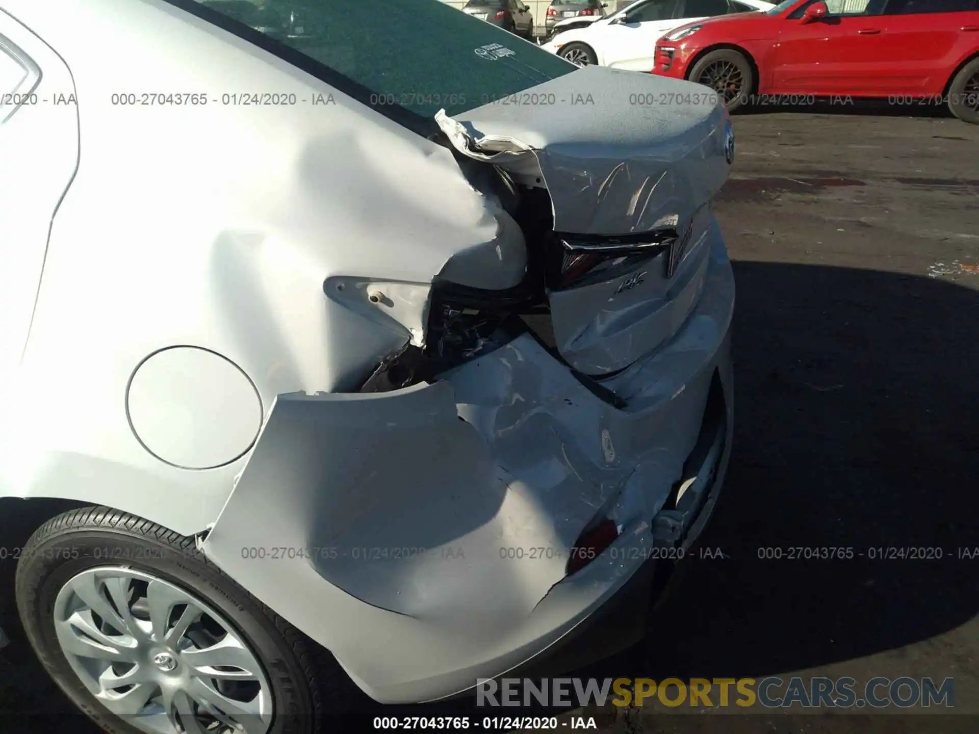 6 Photograph of a damaged car 3MYDLBYV4KY510740 TOYOTA YARIS 2019