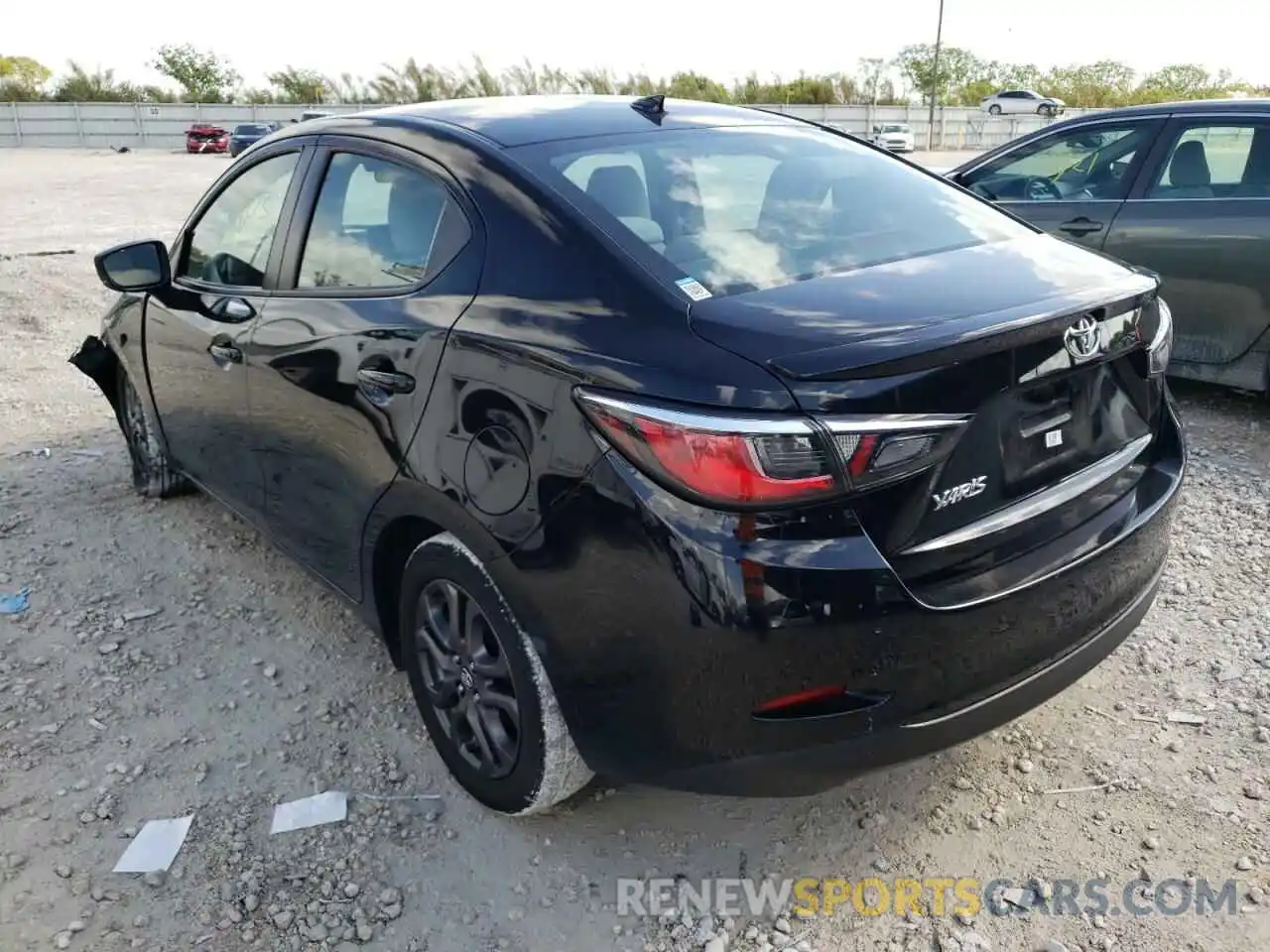 3 Photograph of a damaged car 3MYDLBYV4KY511600 TOYOTA YARIS 2019