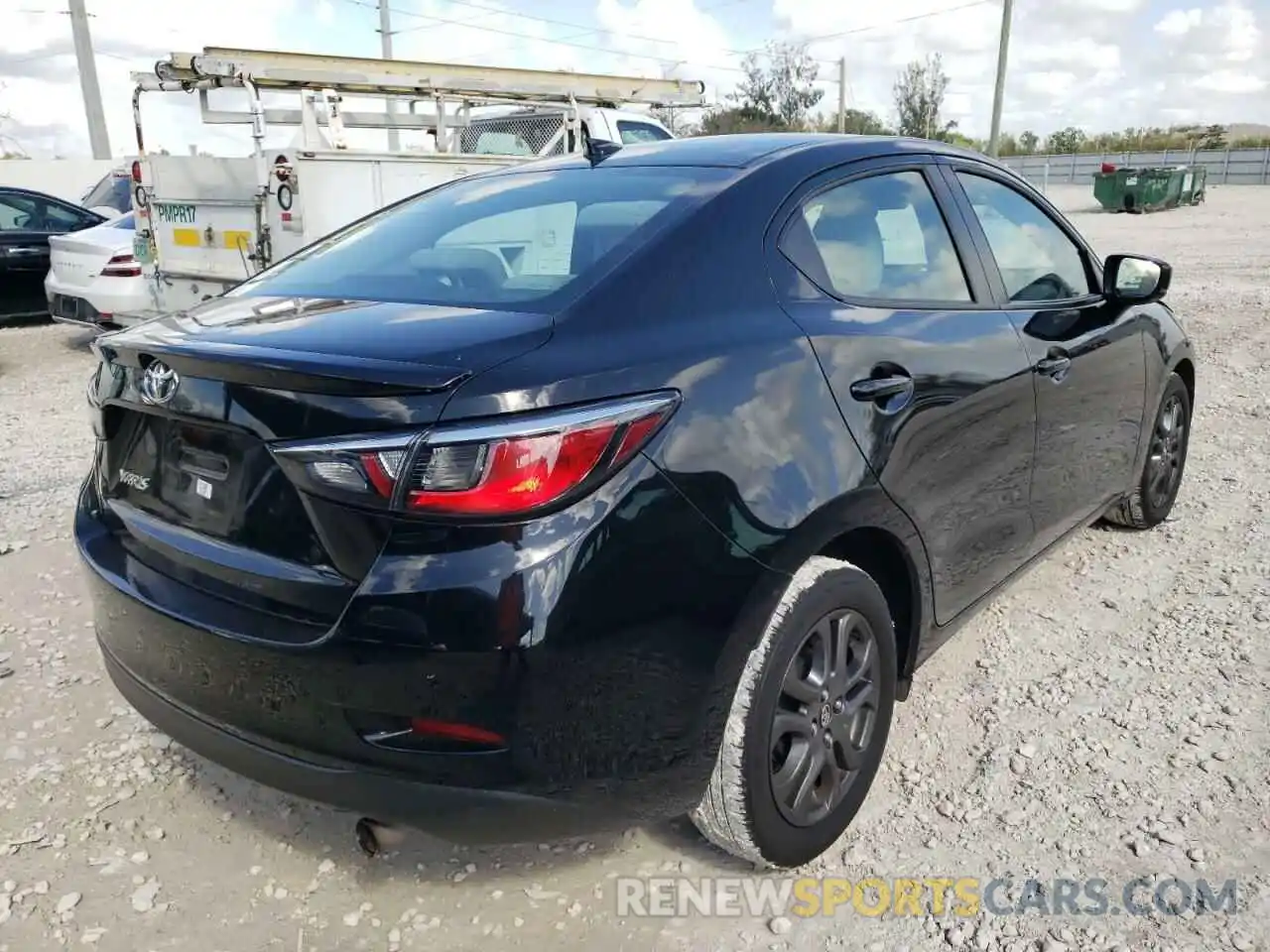 4 Photograph of a damaged car 3MYDLBYV4KY511600 TOYOTA YARIS 2019