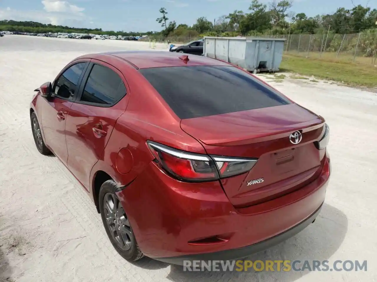 3 Photograph of a damaged car 3MYDLBYV4KY512021 TOYOTA YARIS 2019