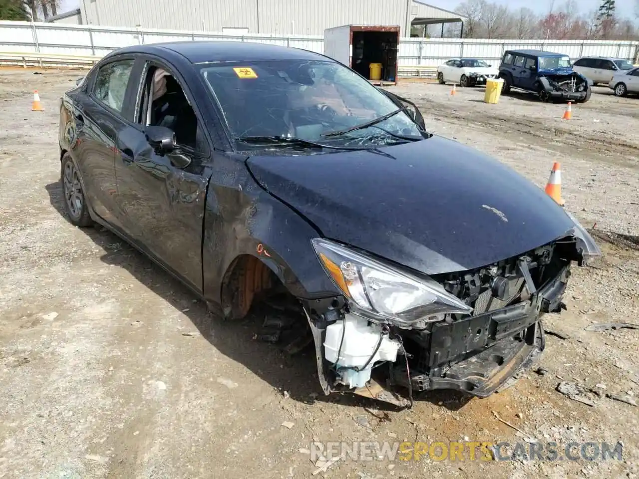 1 Photograph of a damaged car 3MYDLBYV4KY512939 TOYOTA YARIS 2019