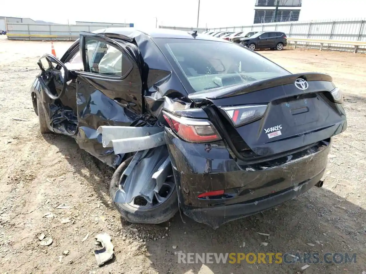 3 Photograph of a damaged car 3MYDLBYV4KY512939 TOYOTA YARIS 2019