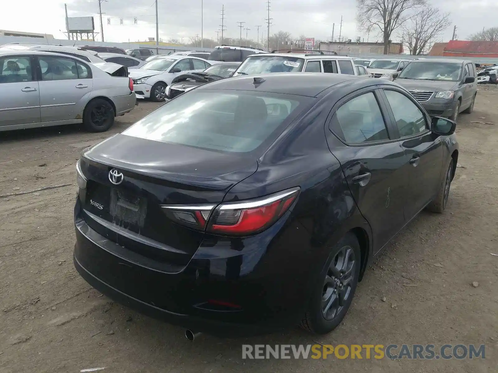 4 Photograph of a damaged car 3MYDLBYV4KY513184 TOYOTA YARIS 2019