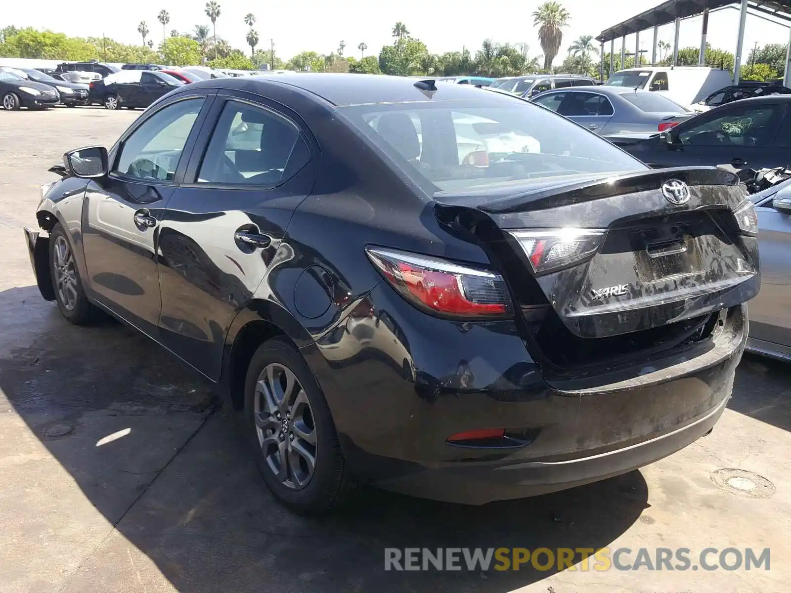 3 Photograph of a damaged car 3MYDLBYV4KY514965 TOYOTA YARIS 2019