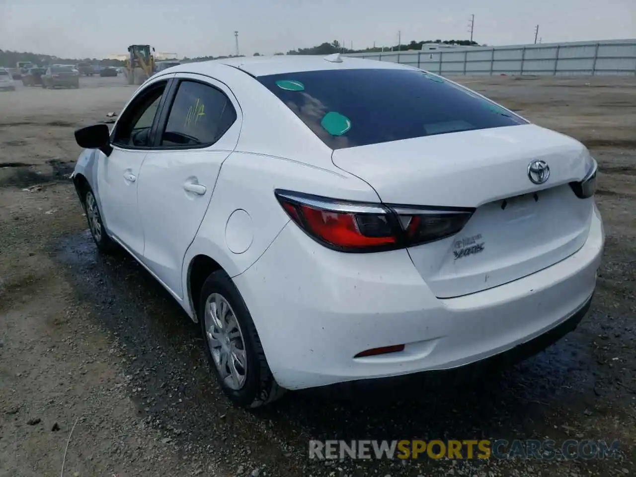 3 Photograph of a damaged car 3MYDLBYV4KY515551 TOYOTA YARIS 2019