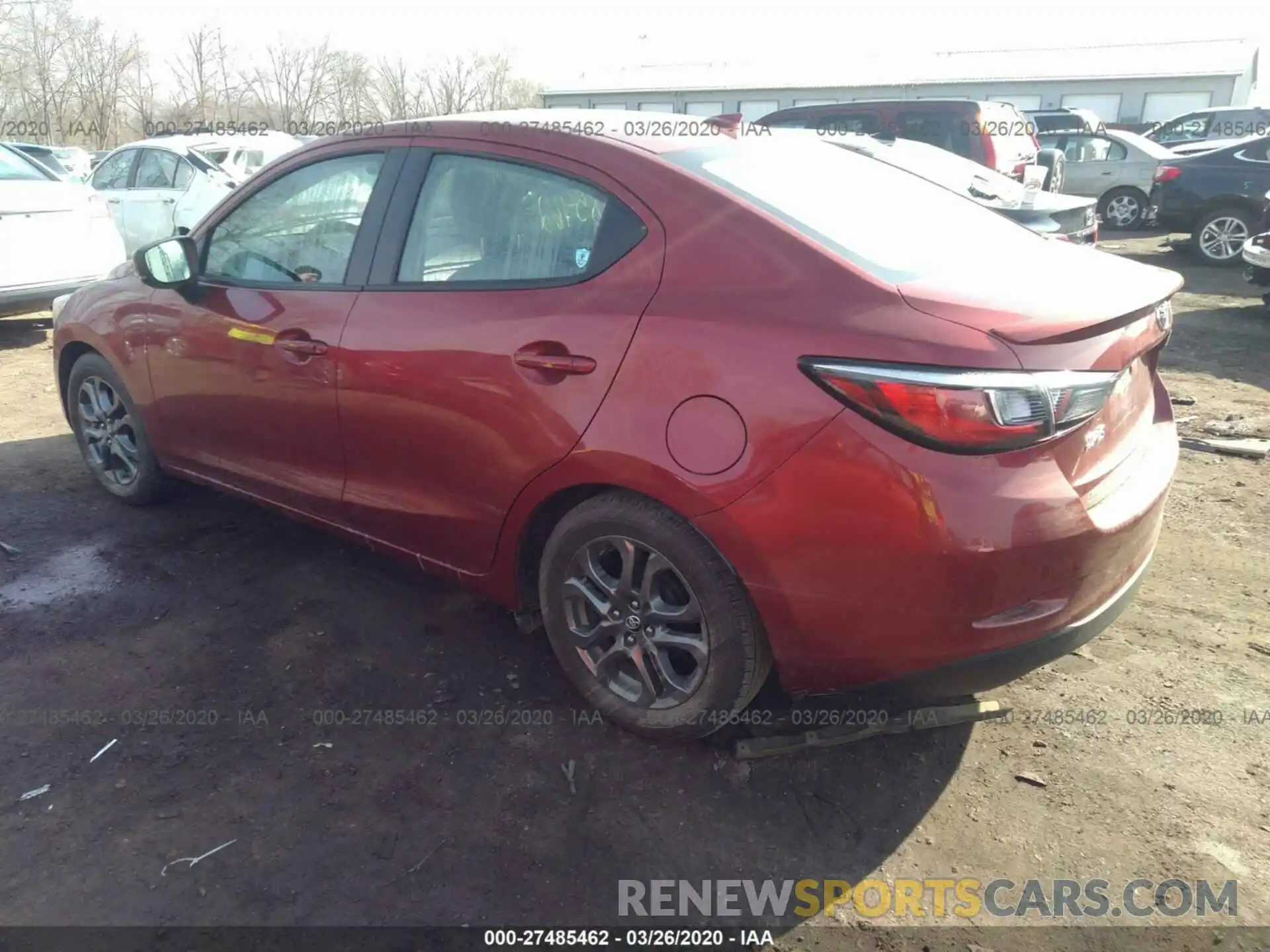 3 Photograph of a damaged car 3MYDLBYV4KY516215 TOYOTA YARIS 2019