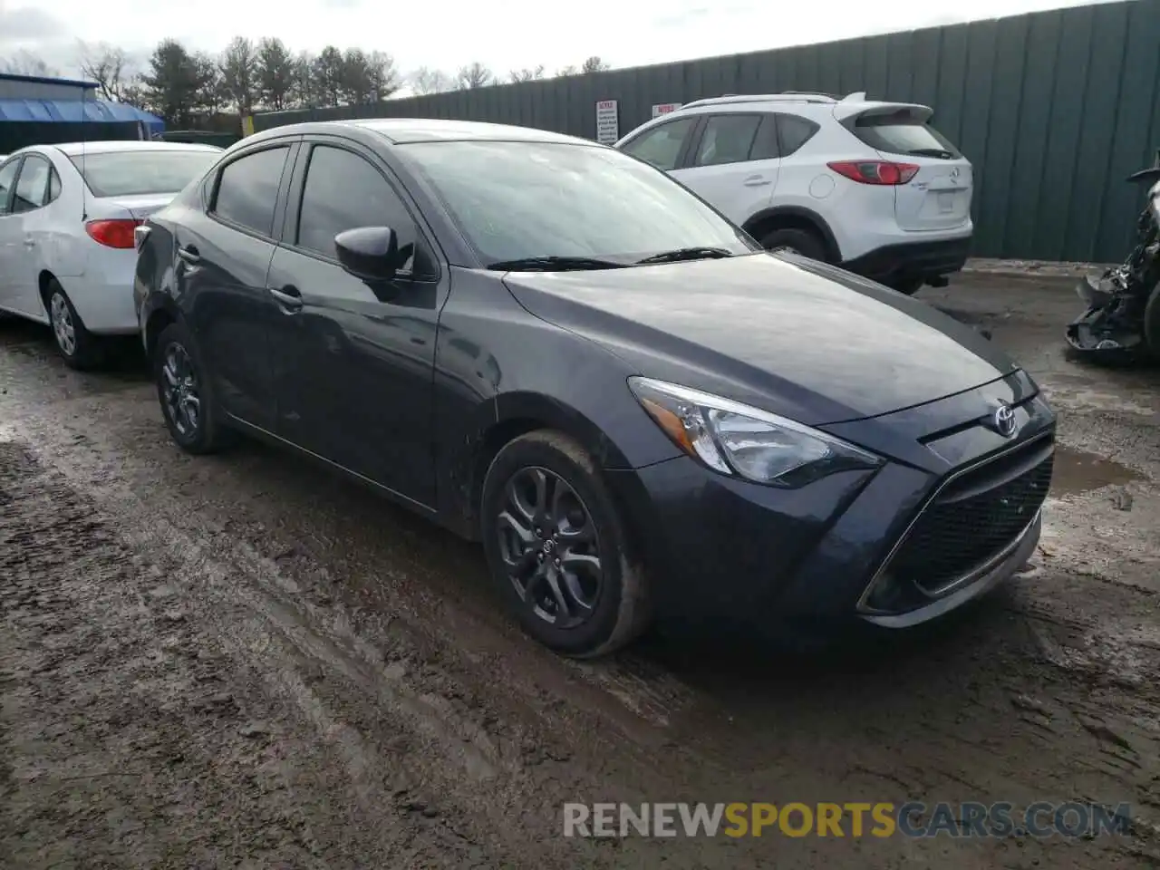 1 Photograph of a damaged car 3MYDLBYV4KY516313 TOYOTA YARIS 2019