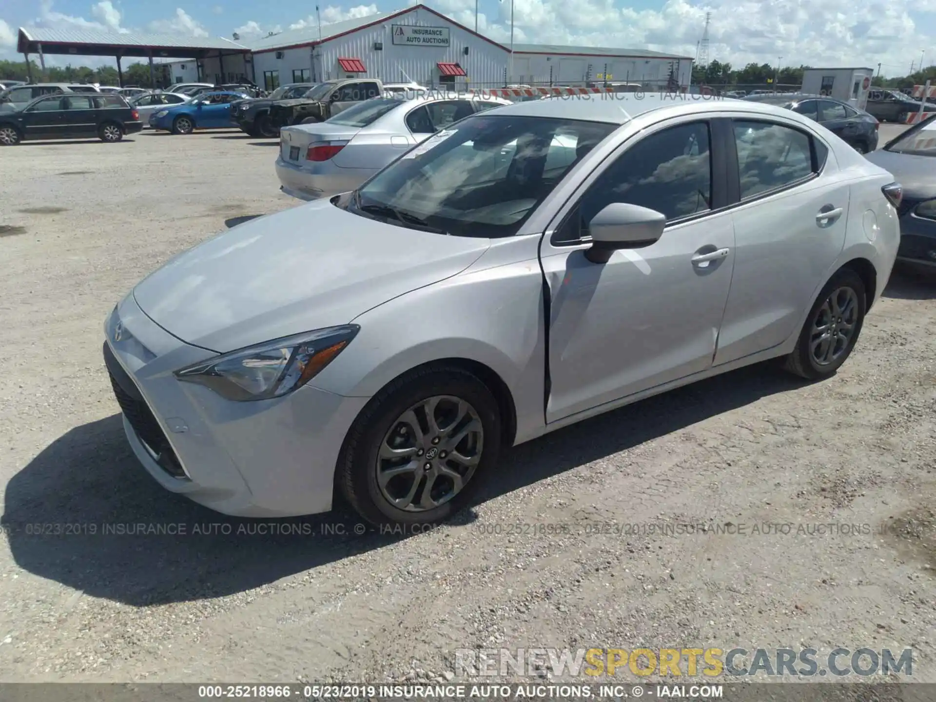 2 Photograph of a damaged car 3MYDLBYV4KY516344 TOYOTA YARIS 2019