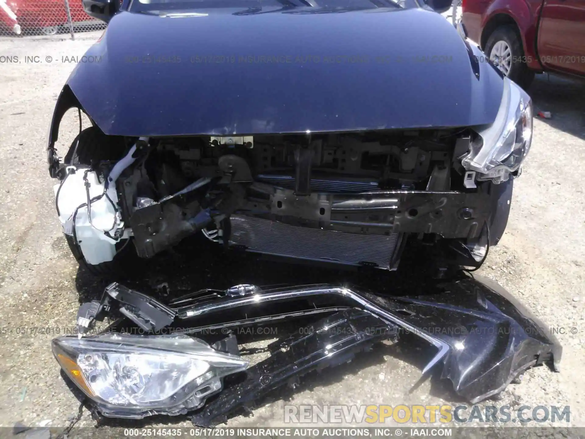 6 Photograph of a damaged car 3MYDLBYV4KY517736 TOYOTA YARIS 2019