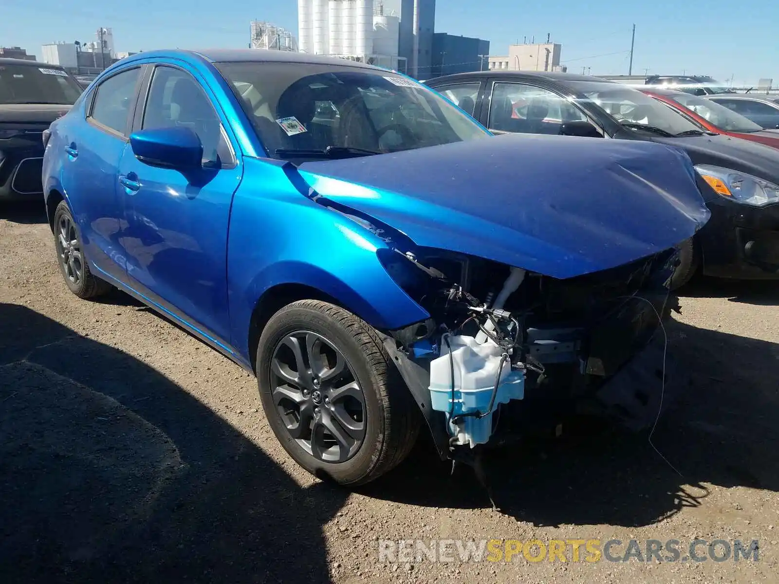 1 Photograph of a damaged car 3MYDLBYV4KY517879 TOYOTA YARIS 2019