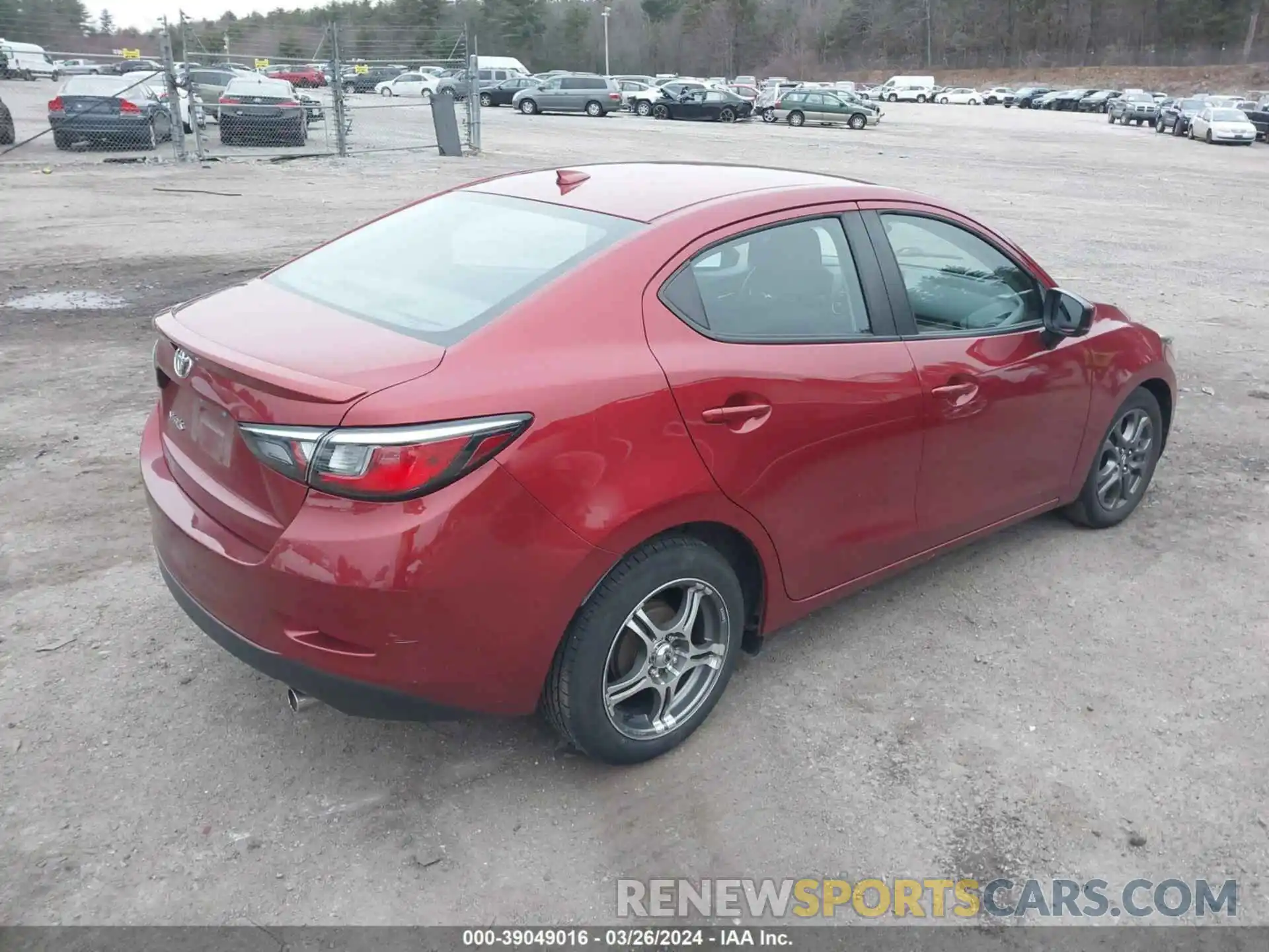 4 Photograph of a damaged car 3MYDLBYV4KY518286 TOYOTA YARIS 2019