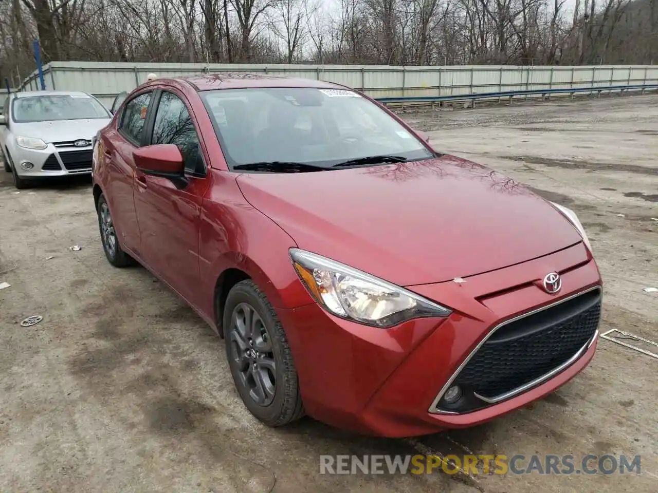 1 Photograph of a damaged car 3MYDLBYV4KY518692 TOYOTA YARIS 2019