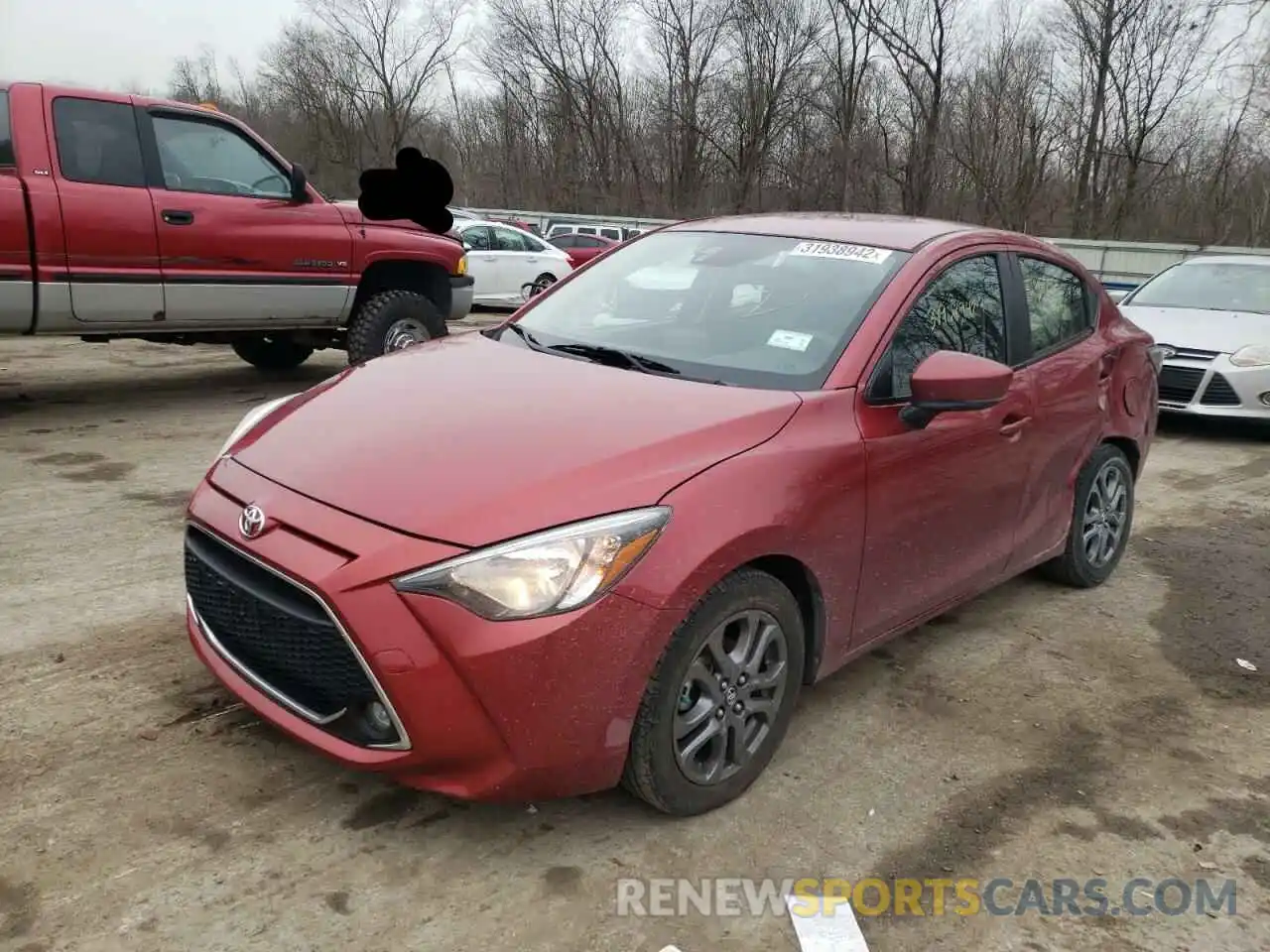 2 Photograph of a damaged car 3MYDLBYV4KY518692 TOYOTA YARIS 2019