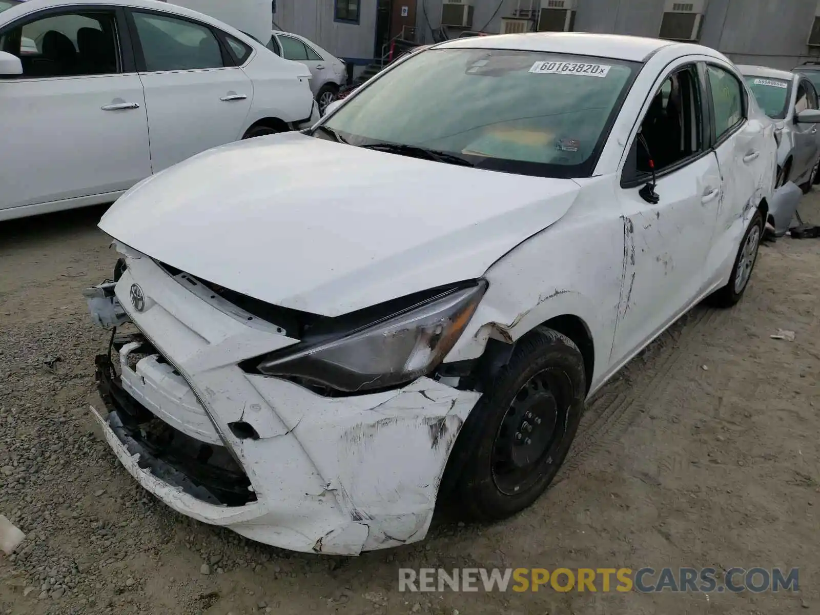 2 Photograph of a damaged car 3MYDLBYV4KY520121 TOYOTA YARIS 2019