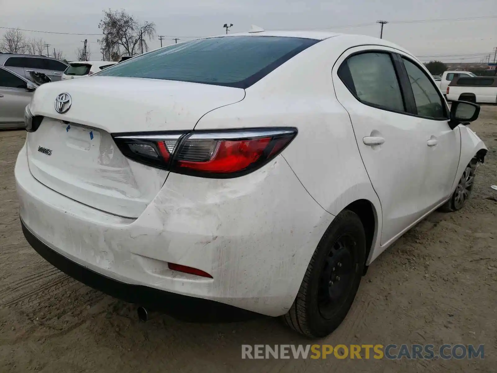 4 Photograph of a damaged car 3MYDLBYV4KY520121 TOYOTA YARIS 2019