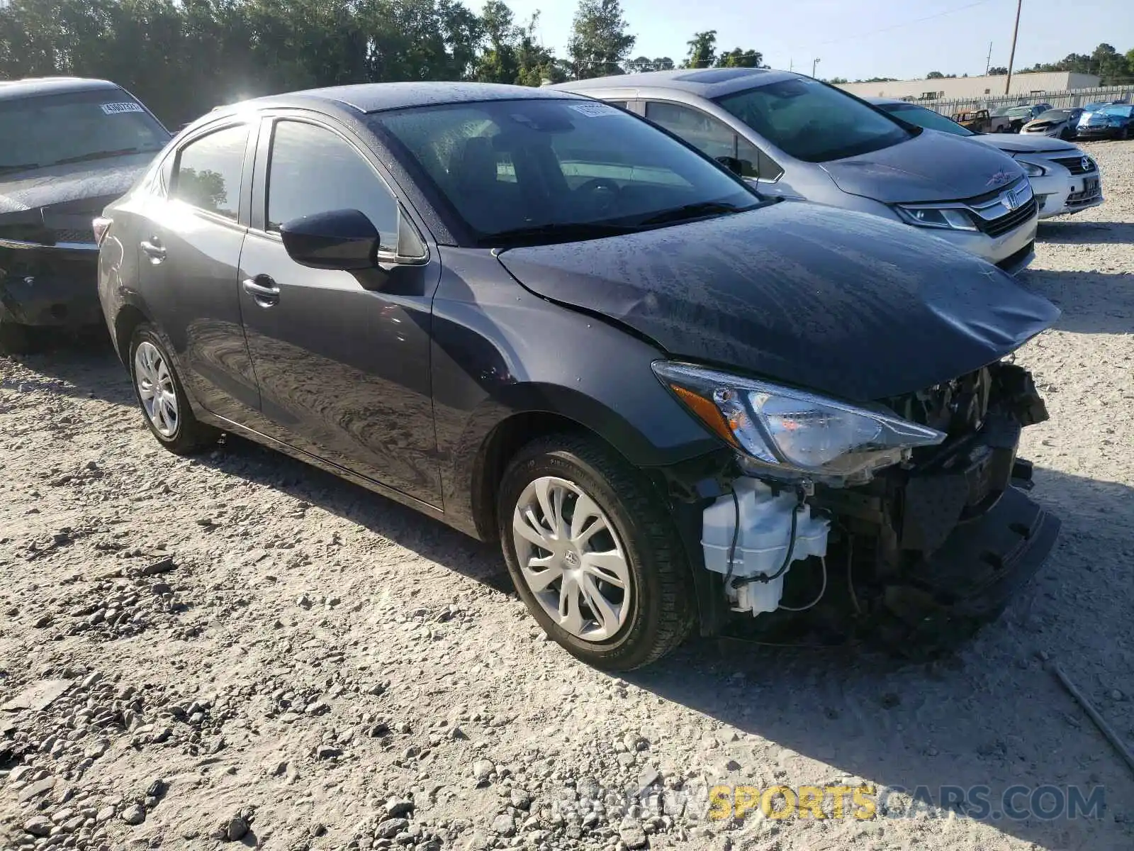 1 Photograph of a damaged car 3MYDLBYV4KY521575 TOYOTA YARIS 2019