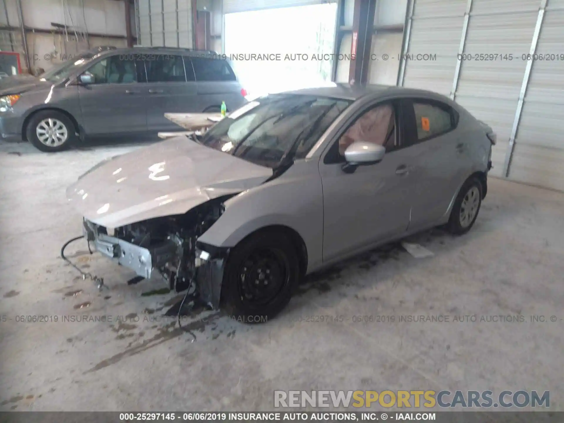 2 Photograph of a damaged car 3MYDLBYV4KY521611 TOYOTA YARIS 2019