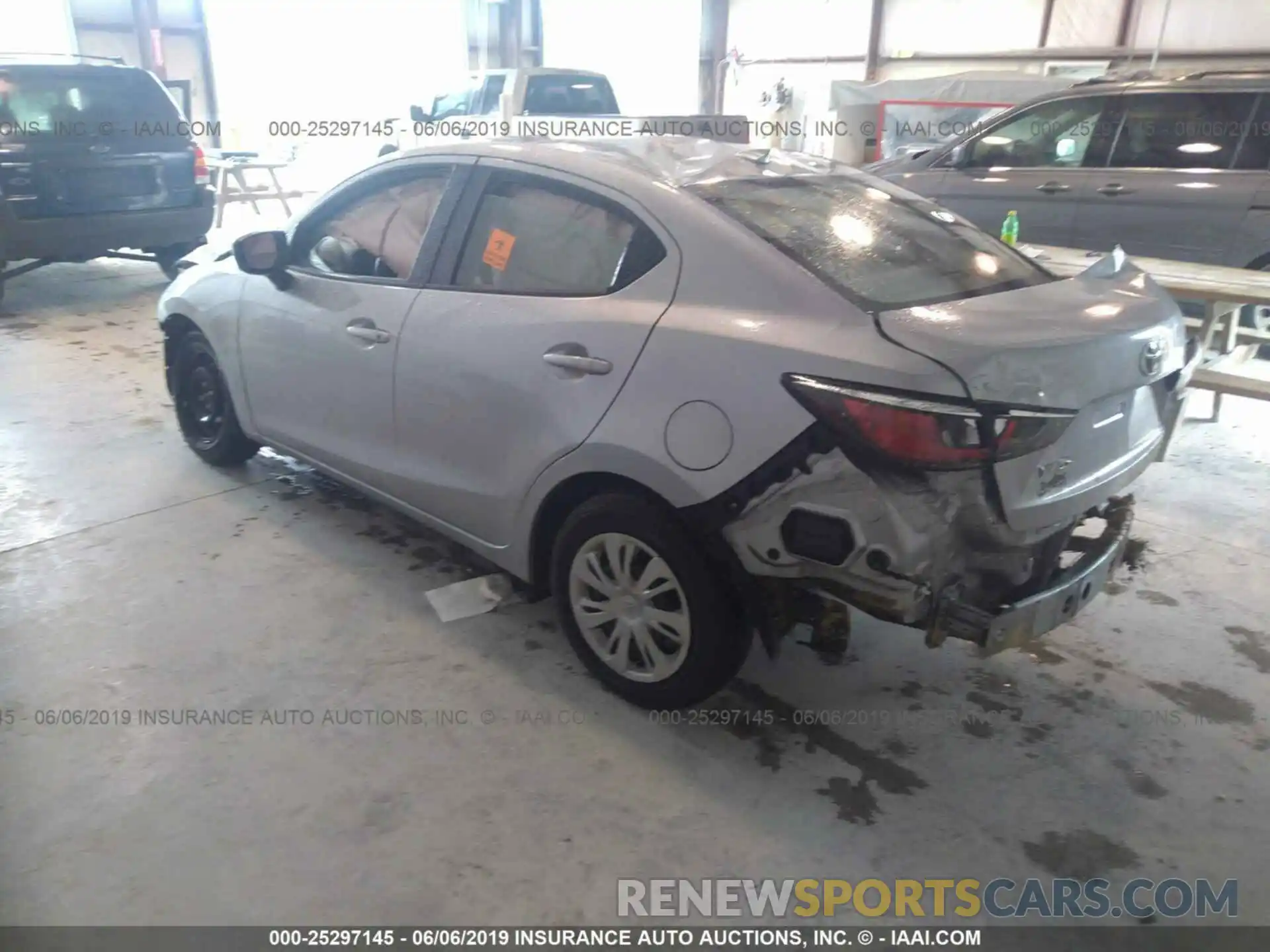 3 Photograph of a damaged car 3MYDLBYV4KY521611 TOYOTA YARIS 2019