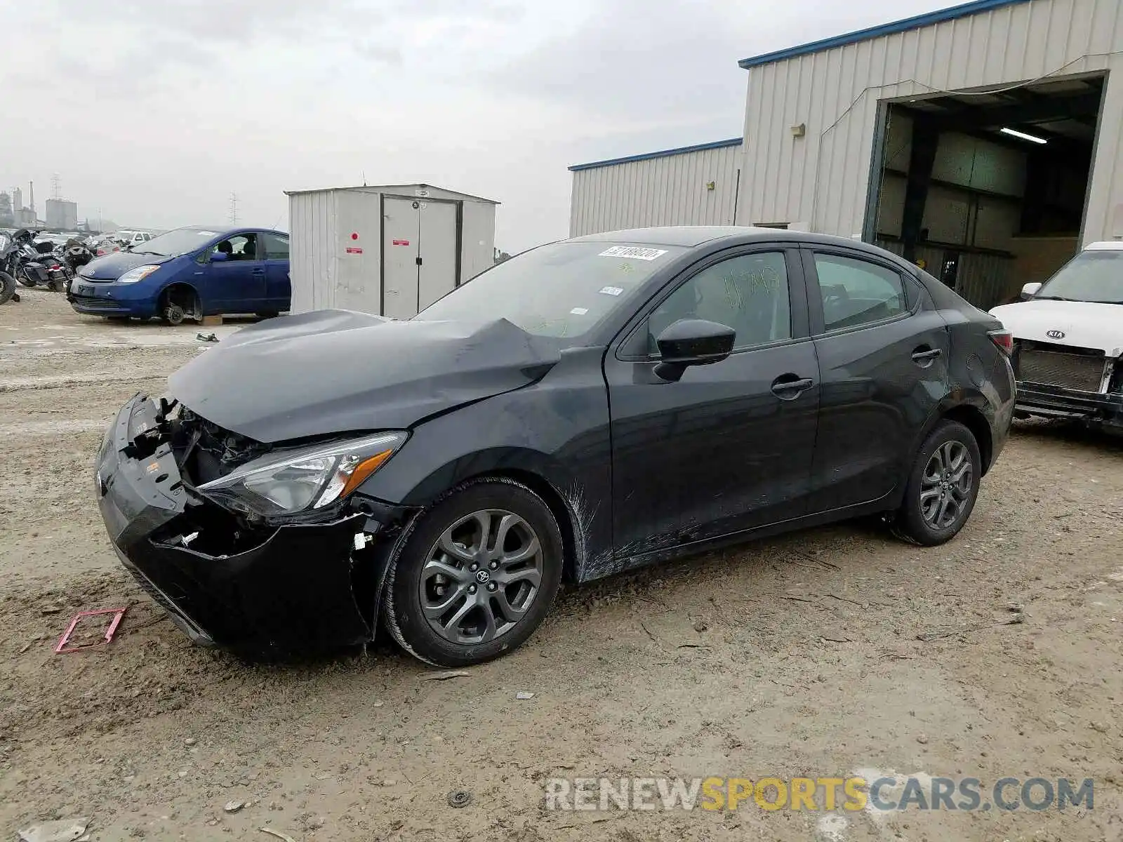 2 Photograph of a damaged car 3MYDLBYV4KY522774 TOYOTA YARIS 2019