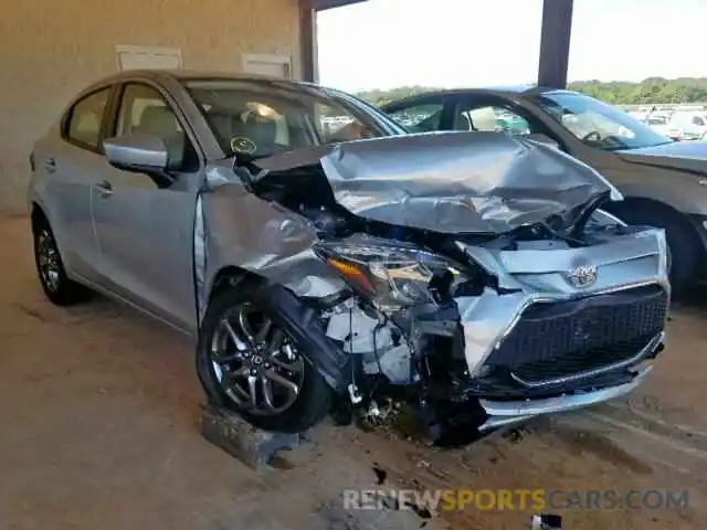 1 Photograph of a damaged car 3MYDLBYV4KY522855 TOYOTA YARIS 2019