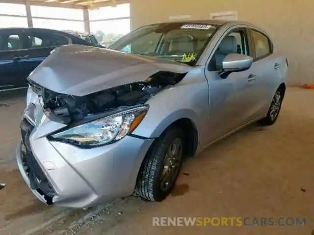 2 Photograph of a damaged car 3MYDLBYV4KY522855 TOYOTA YARIS 2019