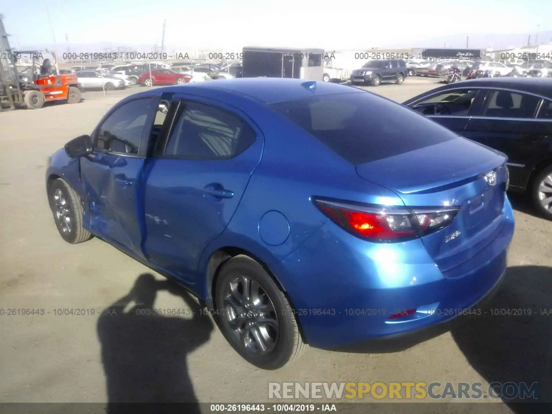 3 Photograph of a damaged car 3MYDLBYV4KY524430 TOYOTA YARIS 2019