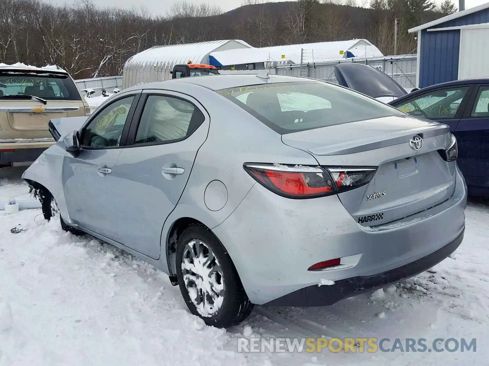 3 Photograph of a damaged car 3MYDLBYV4KY524847 TOYOTA YARIS 2019