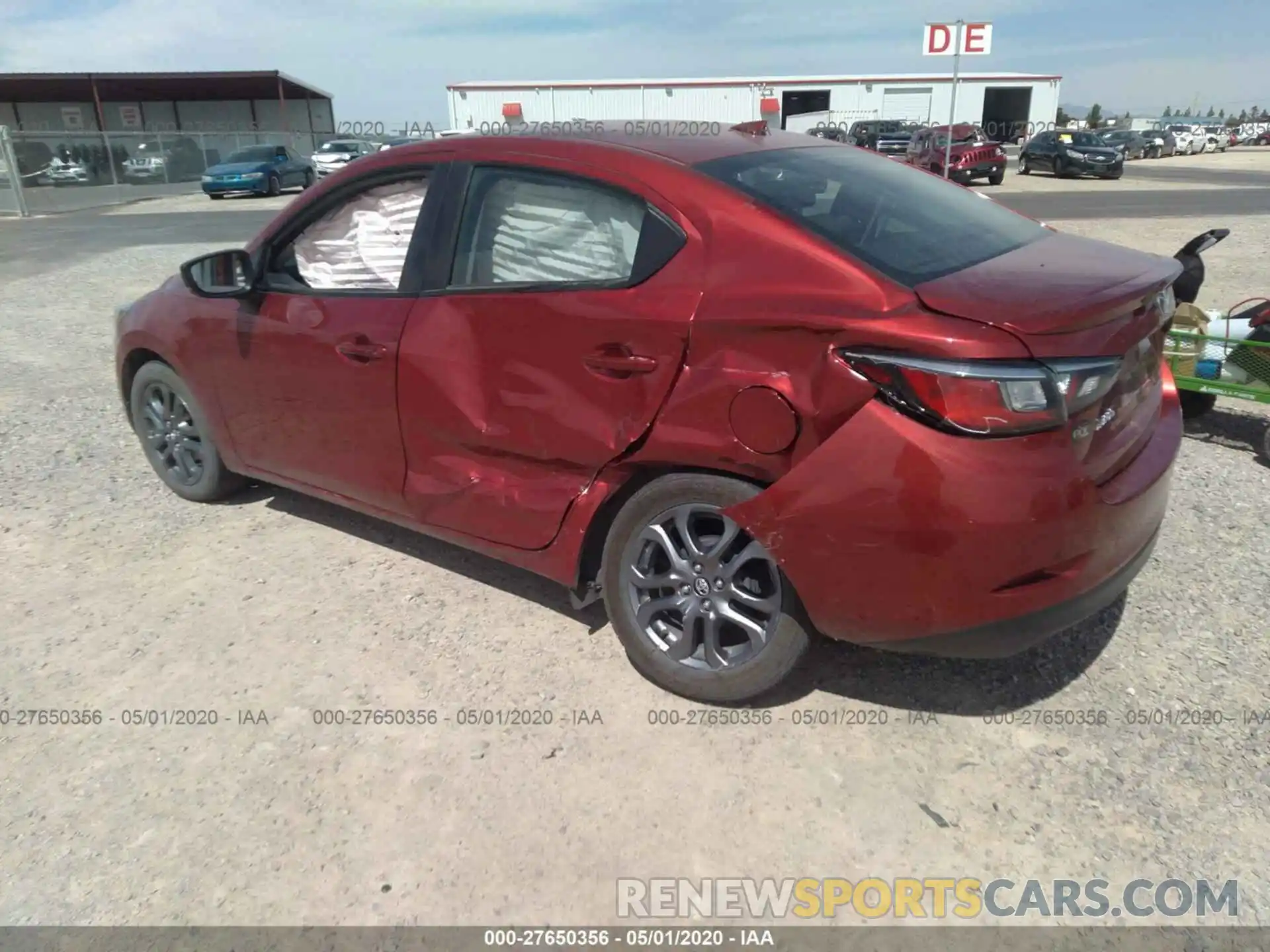 3 Photograph of a damaged car 3MYDLBYV4KY525724 TOYOTA YARIS 2019