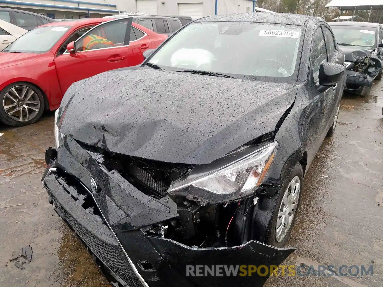 2 Photograph of a damaged car 3MYDLBYV4KY528168 TOYOTA YARIS 2019