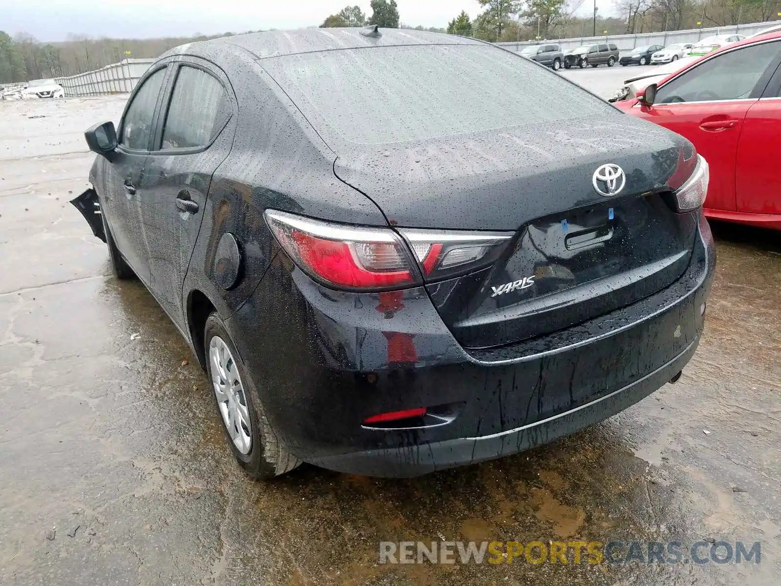 3 Photograph of a damaged car 3MYDLBYV4KY528168 TOYOTA YARIS 2019