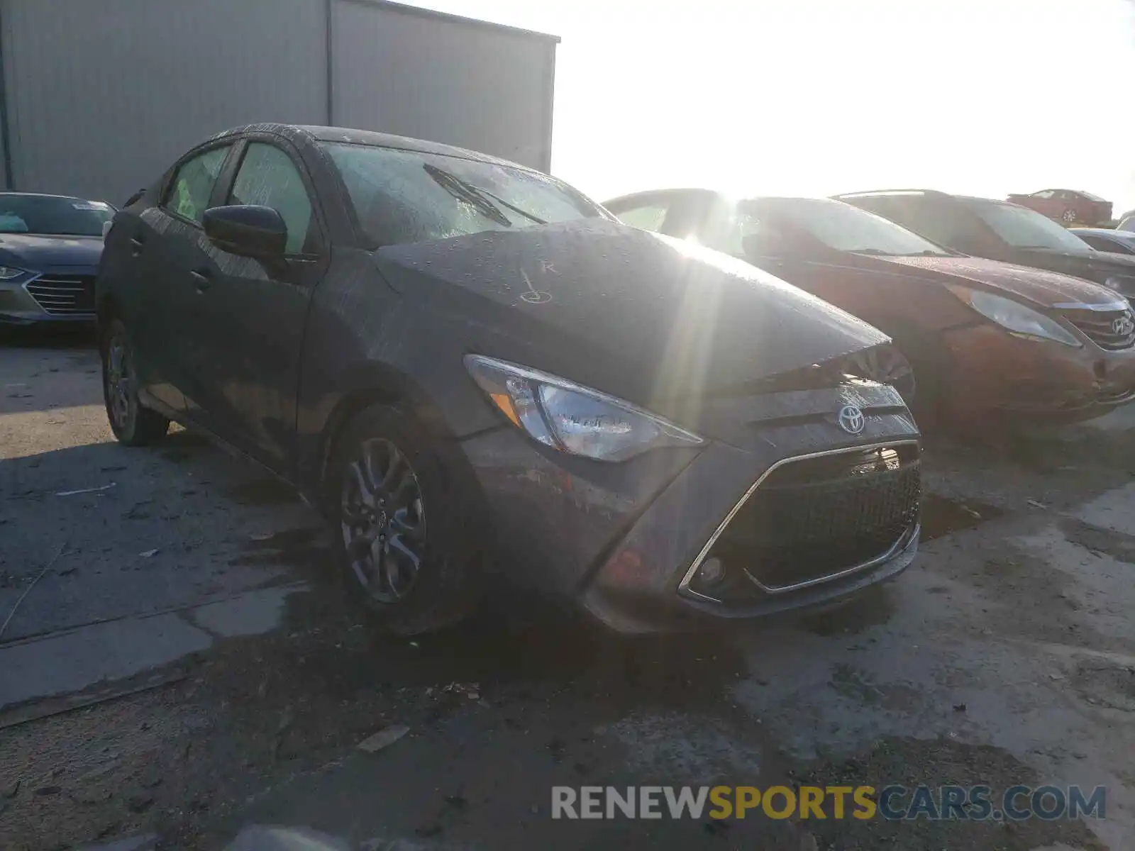 1 Photograph of a damaged car 3MYDLBYV4KY528333 TOYOTA YARIS 2019