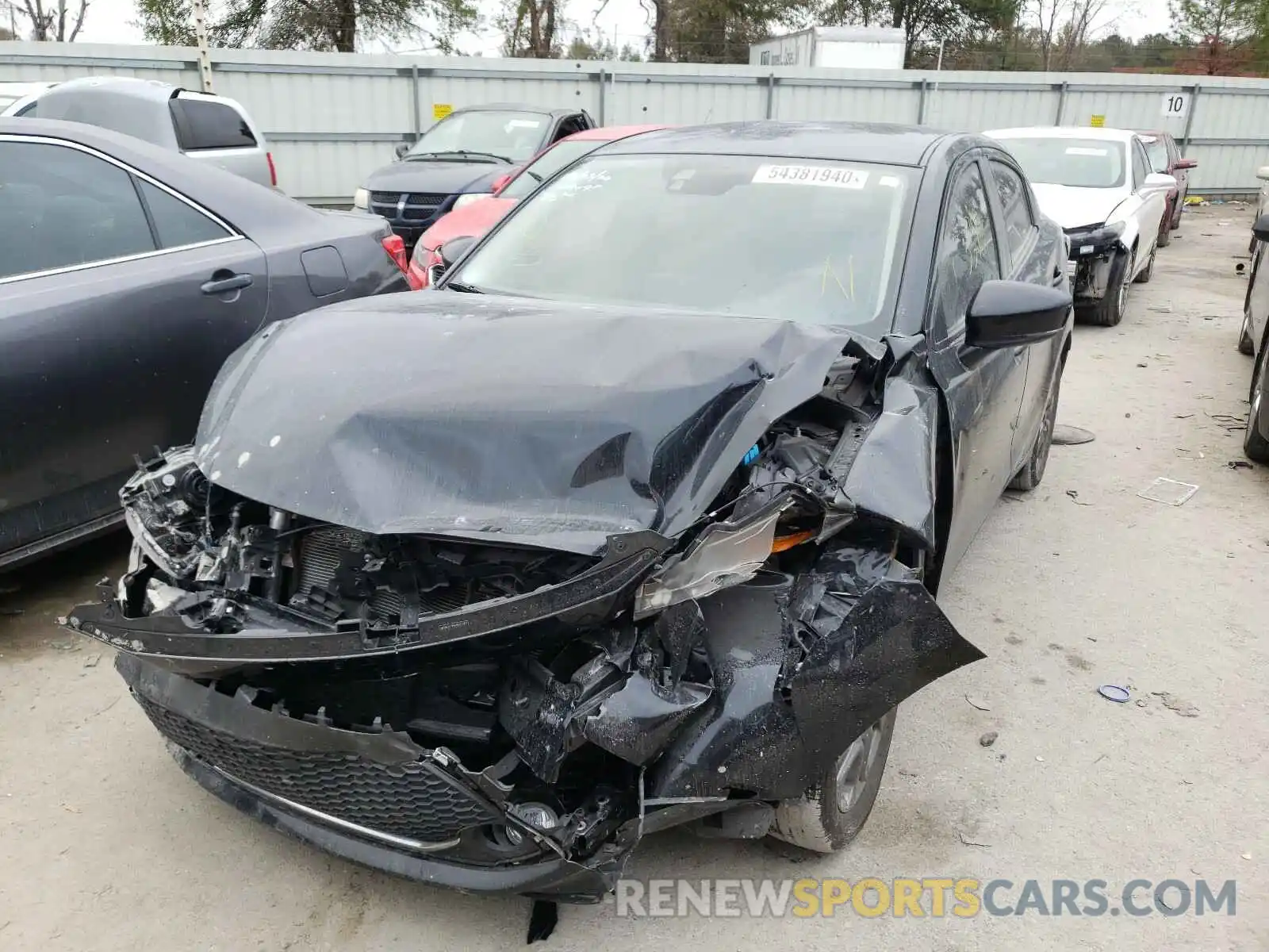 2 Photograph of a damaged car 3MYDLBYV5KY503702 TOYOTA YARIS 2019