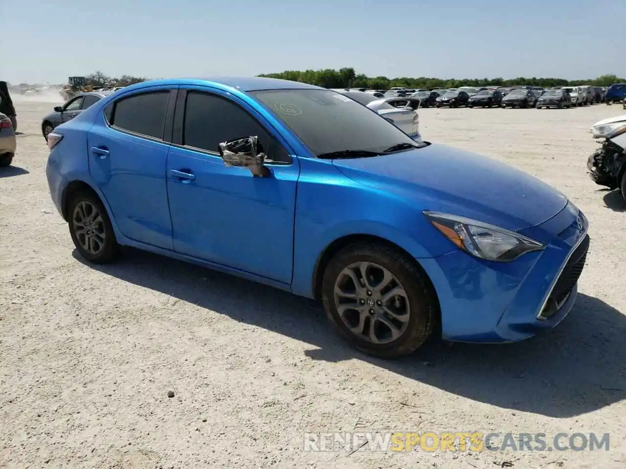 1 Photograph of a damaged car 3MYDLBYV5KY503893 TOYOTA YARIS 2019