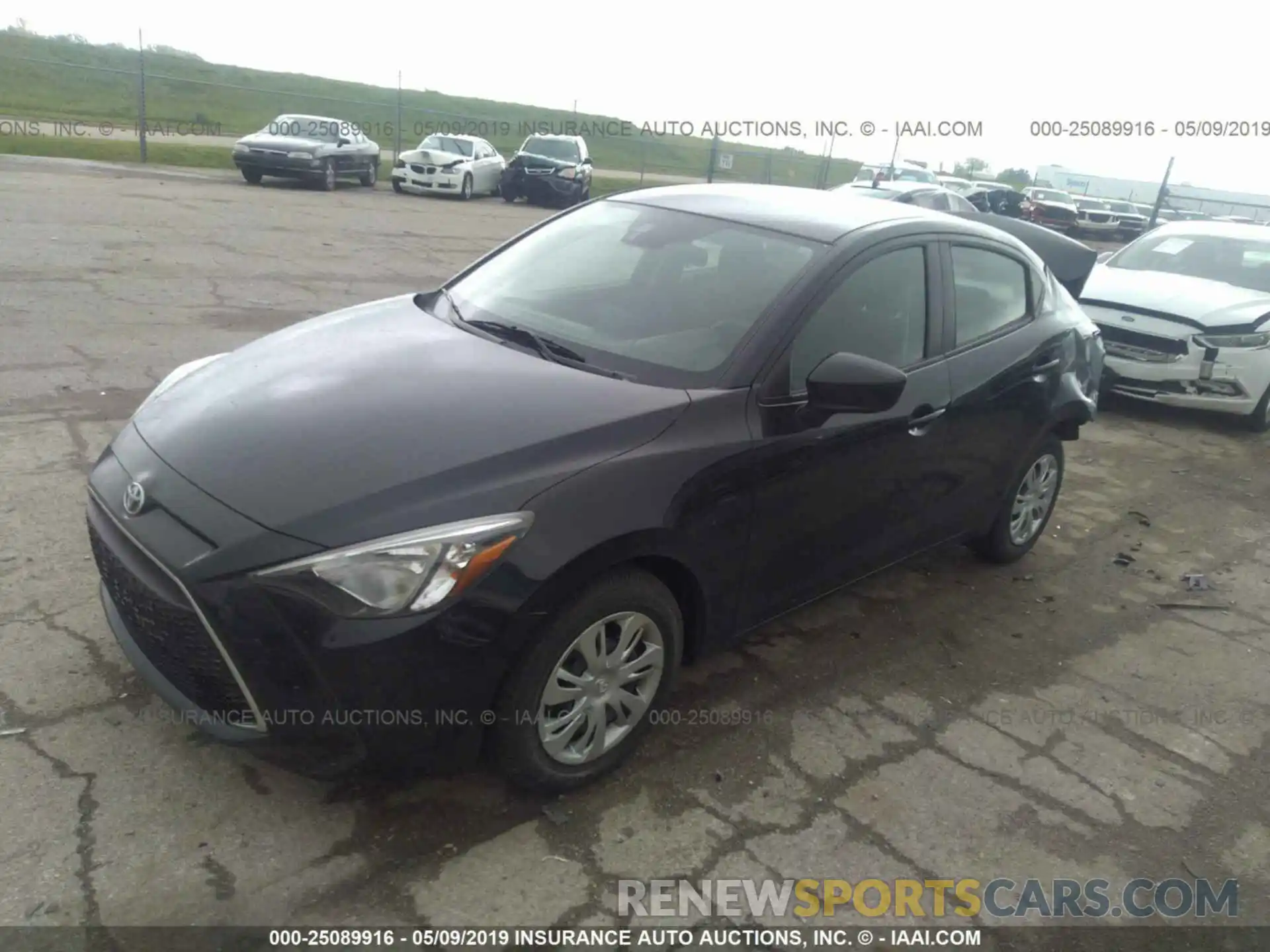 2 Фотография поврежденного автомобиля 3MYDLBYV5KY504073 TOYOTA YARIS 2019