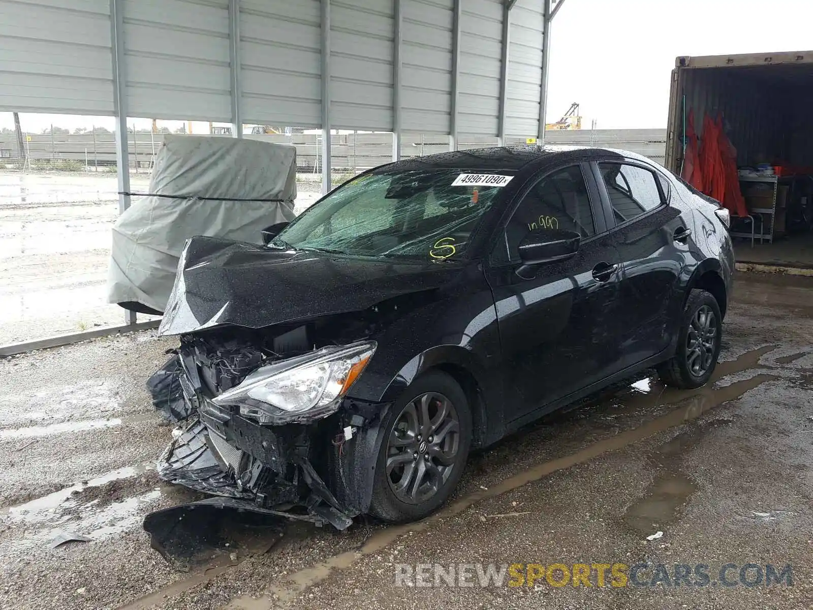 2 Photograph of a damaged car 3MYDLBYV5KY505157 TOYOTA YARIS 2019