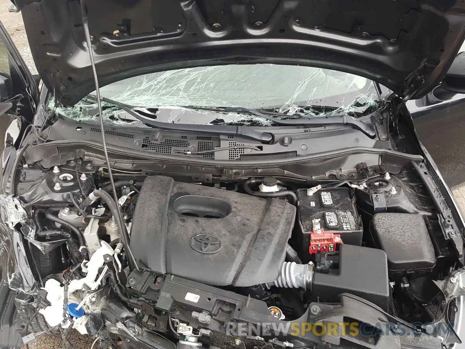 7 Photograph of a damaged car 3MYDLBYV5KY505157 TOYOTA YARIS 2019