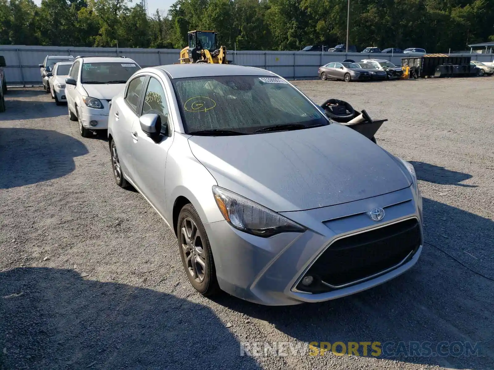 1 Photograph of a damaged car 3MYDLBYV5KY505269 TOYOTA YARIS 2019