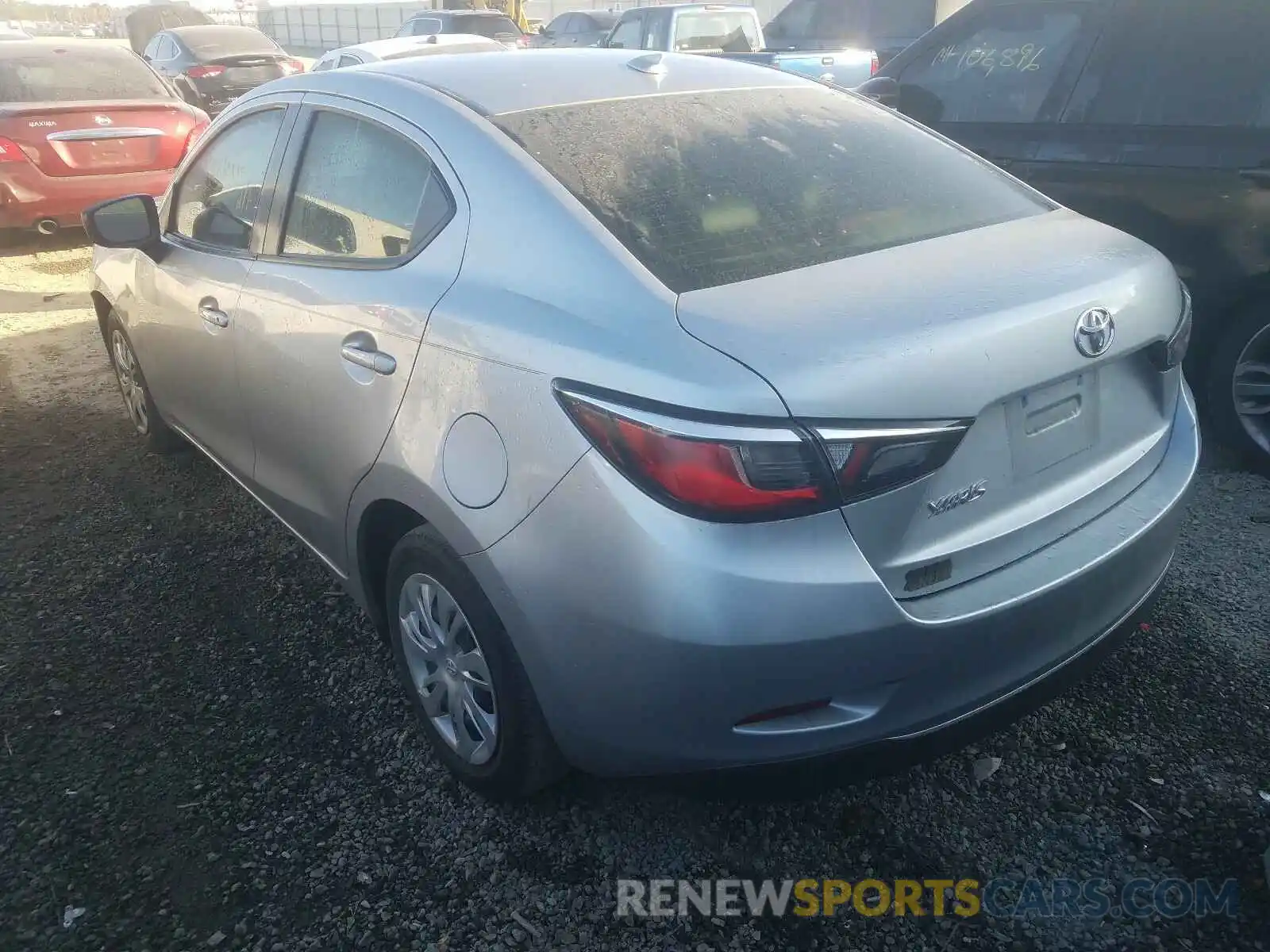 3 Photograph of a damaged car 3MYDLBYV5KY506857 TOYOTA YARIS 2019