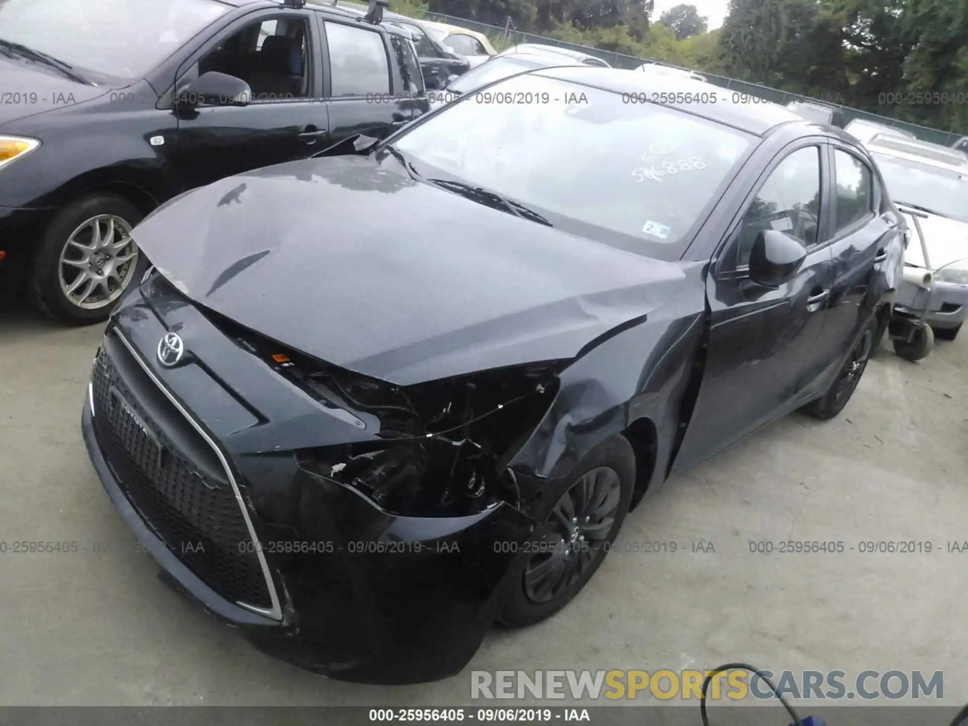 2 Photograph of a damaged car 3MYDLBYV5KY506888 TOYOTA YARIS 2019