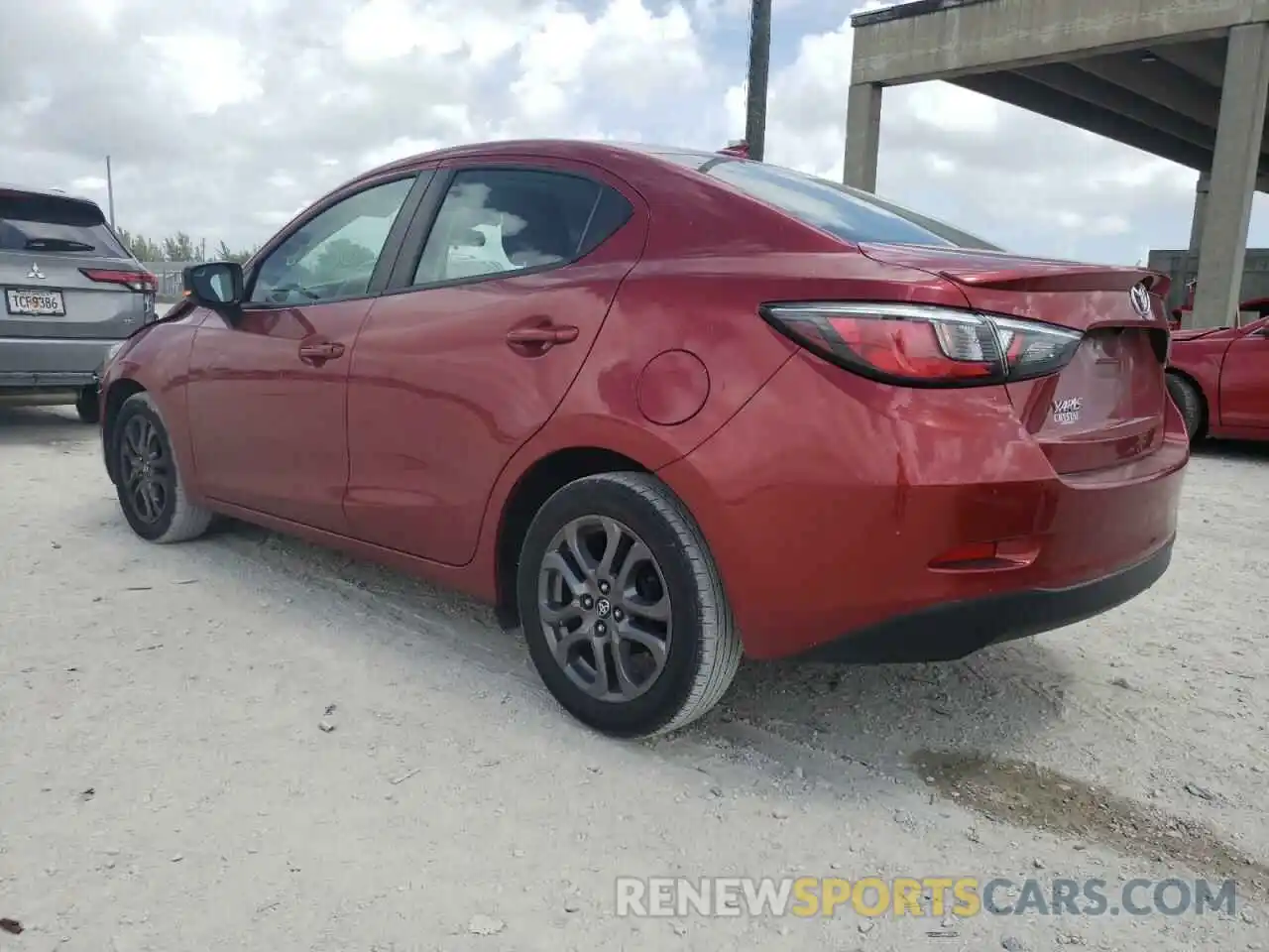 3 Photograph of a damaged car 3MYDLBYV5KY507149 TOYOTA YARIS 2019