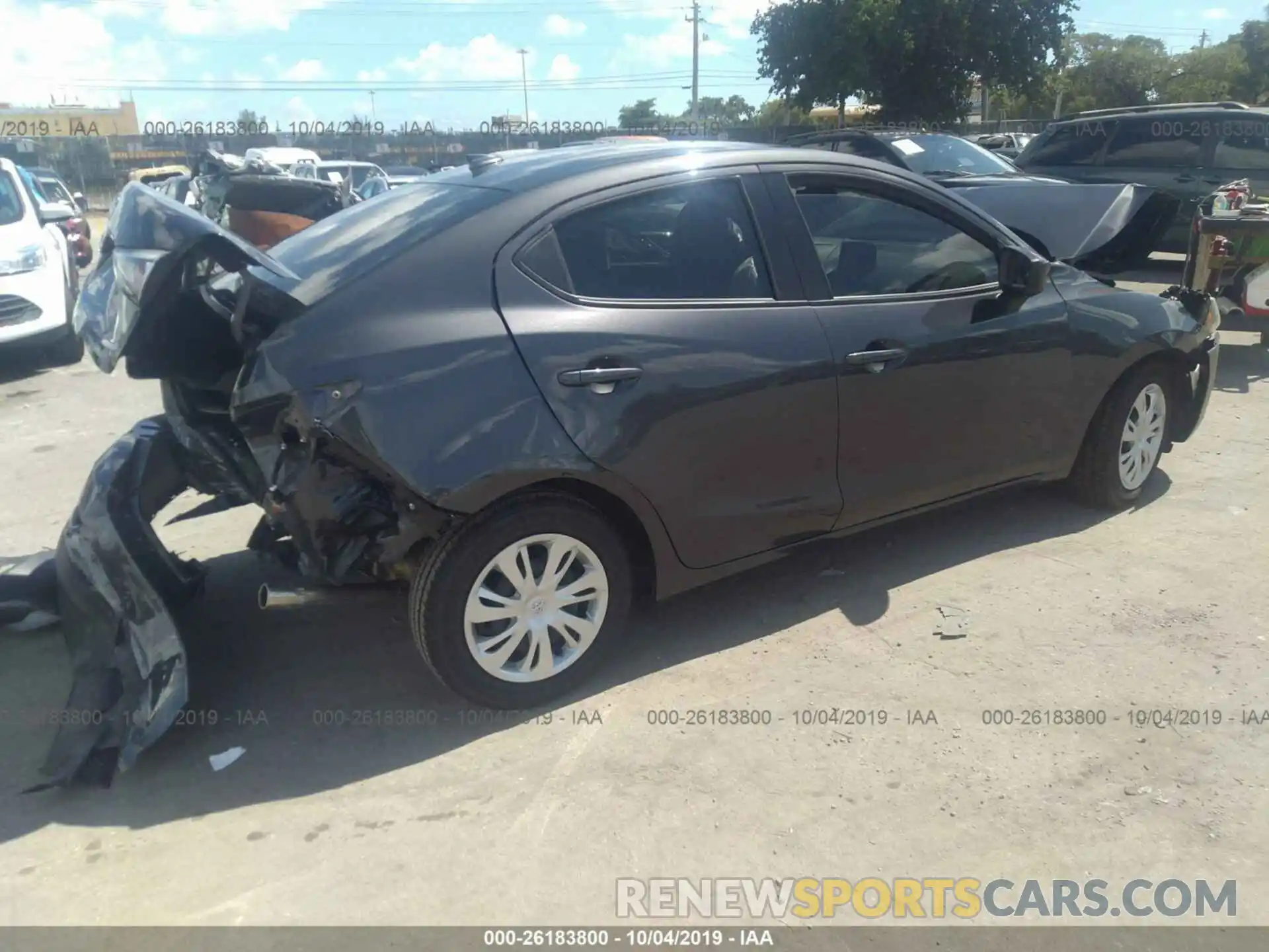 4 Photograph of a damaged car 3MYDLBYV5KY507166 TOYOTA YARIS 2019