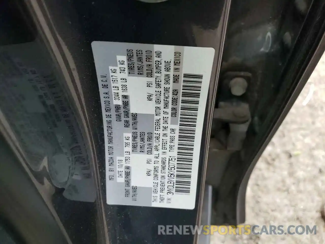 10 Photograph of a damaged car 3MYDLBYV5KY507751 TOYOTA YARIS 2019