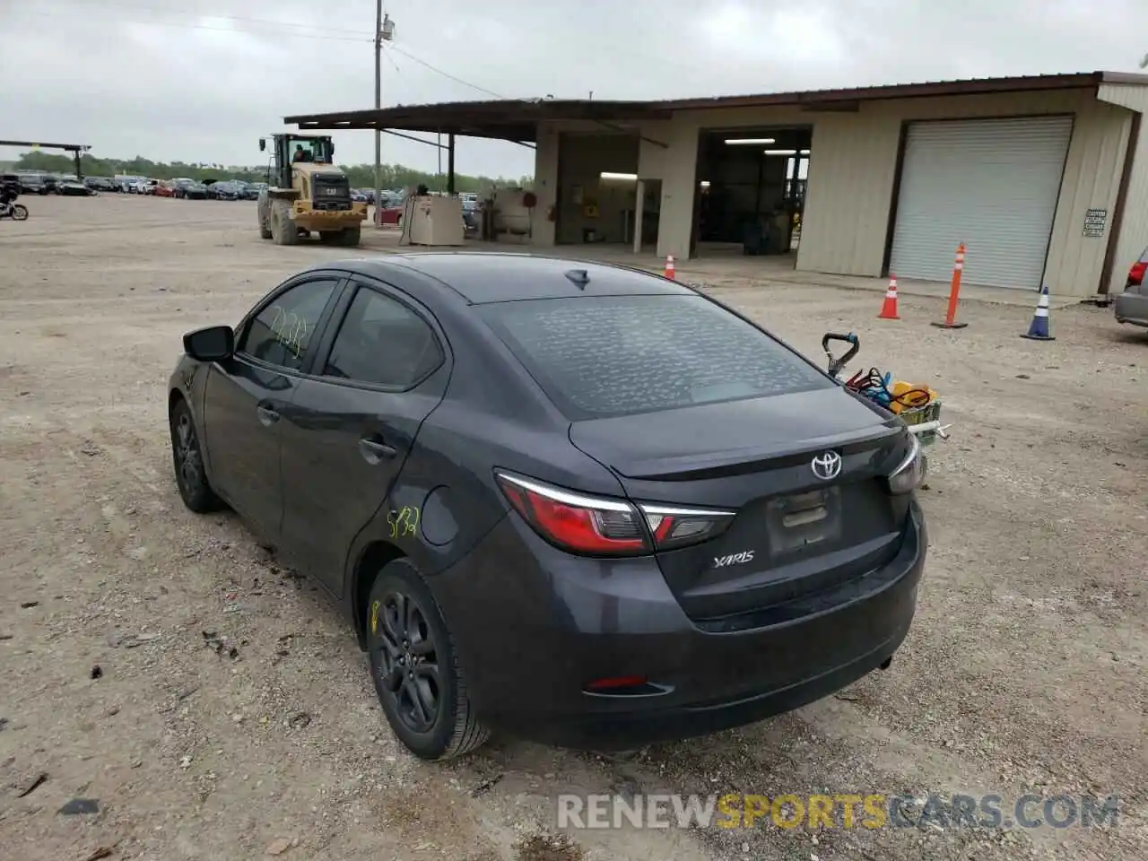 3 Photograph of a damaged car 3MYDLBYV5KY507751 TOYOTA YARIS 2019