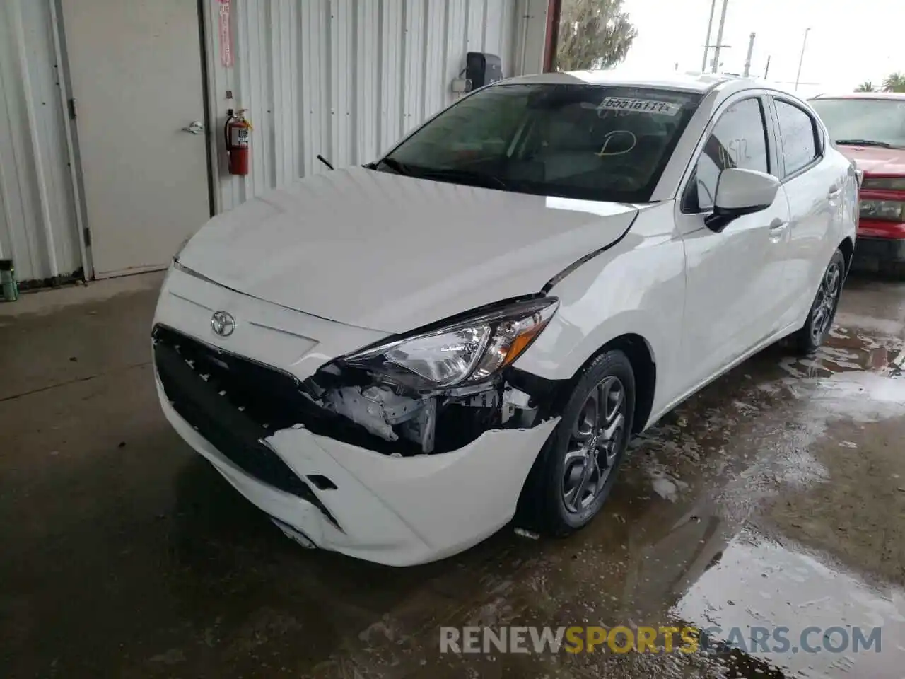 2 Photograph of a damaged car 3MYDLBYV5KY508379 TOYOTA YARIS 2019