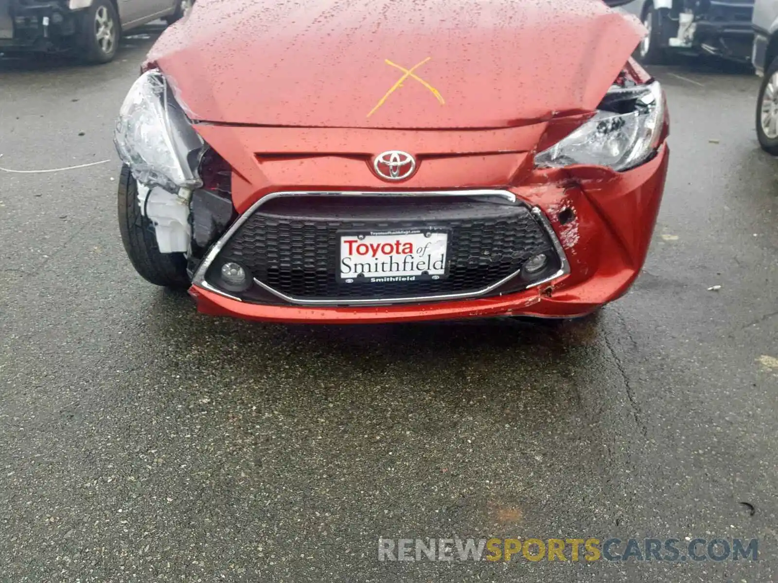 9 Photograph of a damaged car 3MYDLBYV5KY509175 TOYOTA YARIS 2019