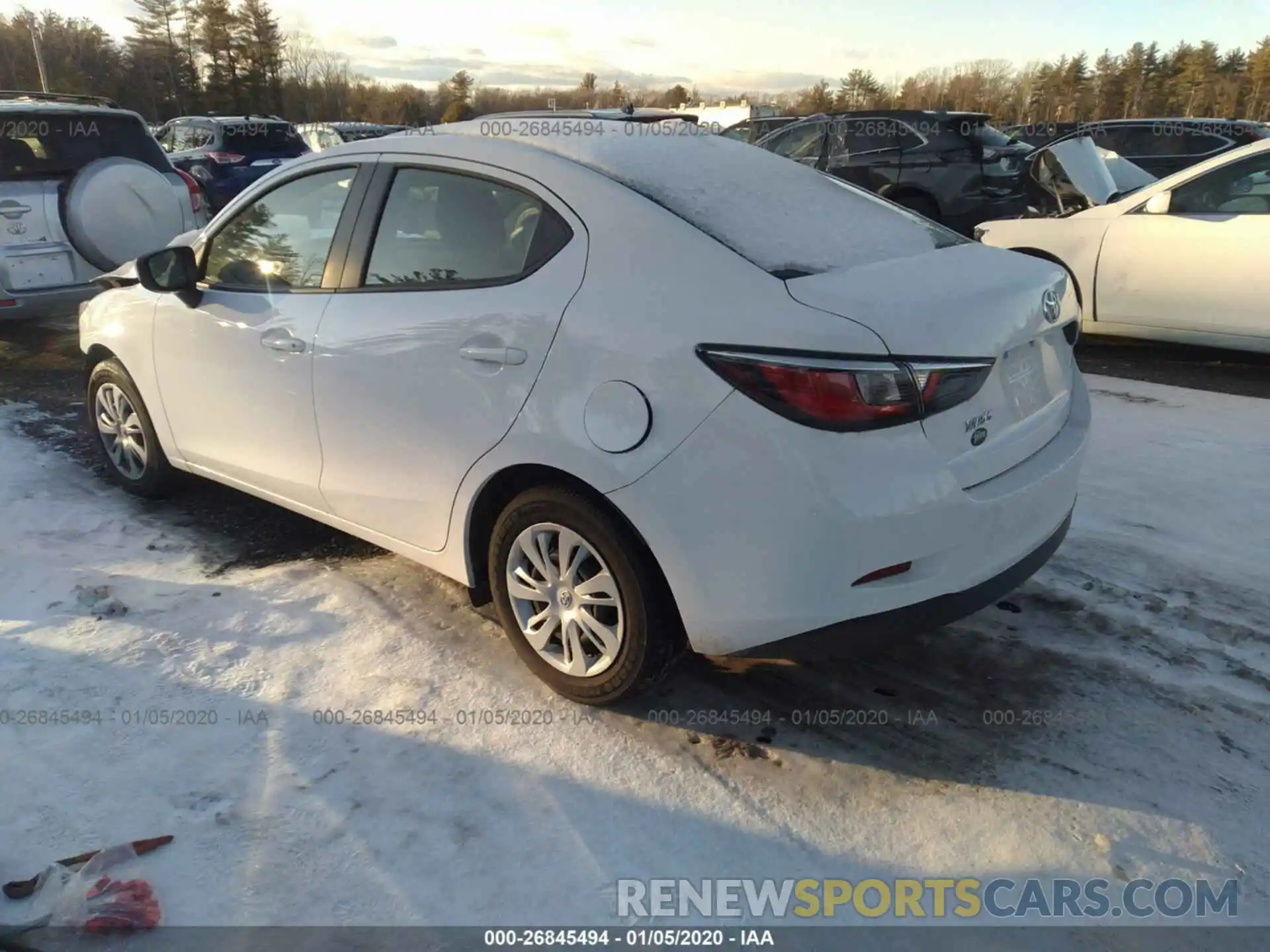 3 Photograph of a damaged car 3MYDLBYV5KY509399 TOYOTA YARIS 2019