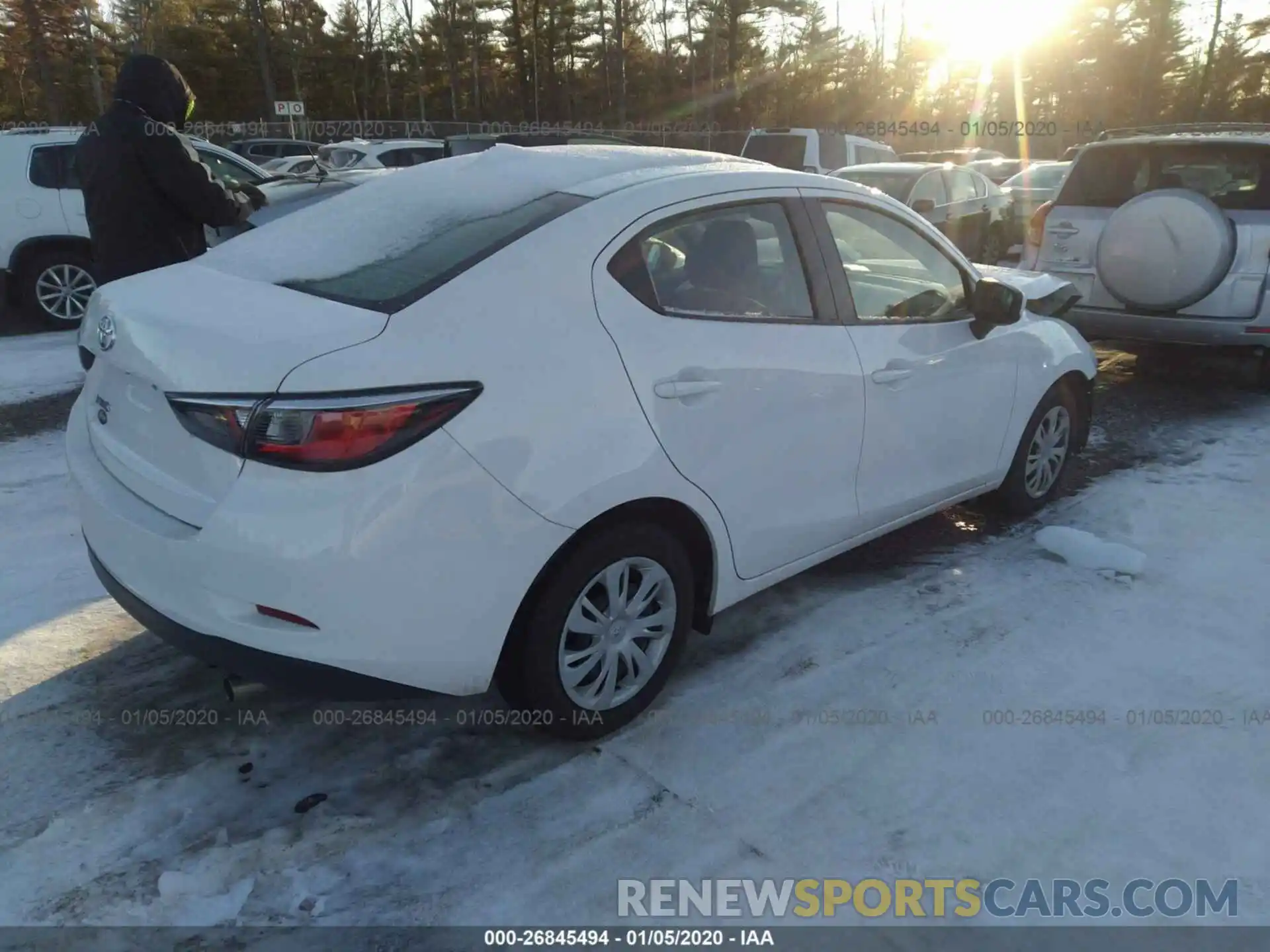 4 Photograph of a damaged car 3MYDLBYV5KY509399 TOYOTA YARIS 2019