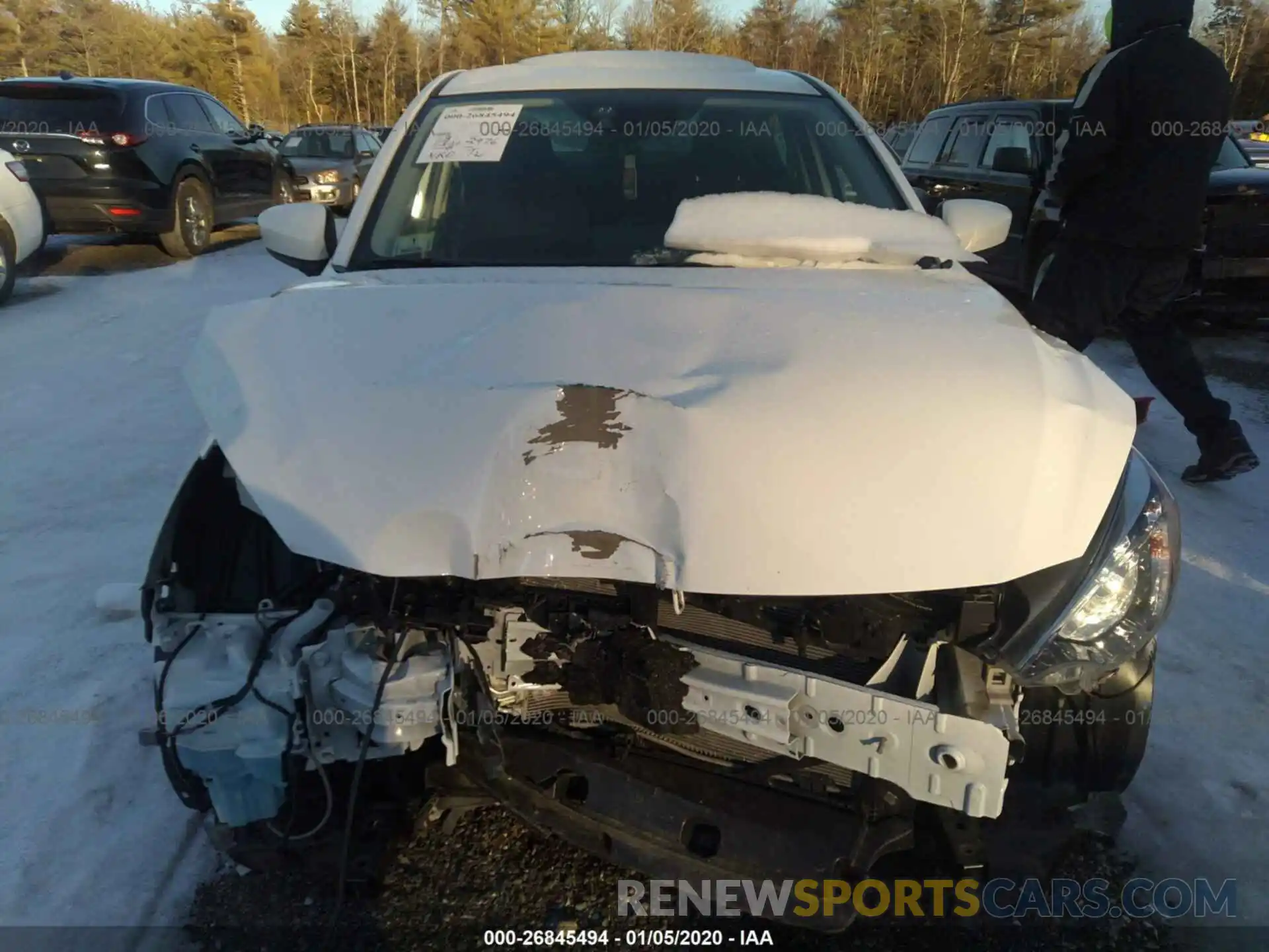 6 Photograph of a damaged car 3MYDLBYV5KY509399 TOYOTA YARIS 2019